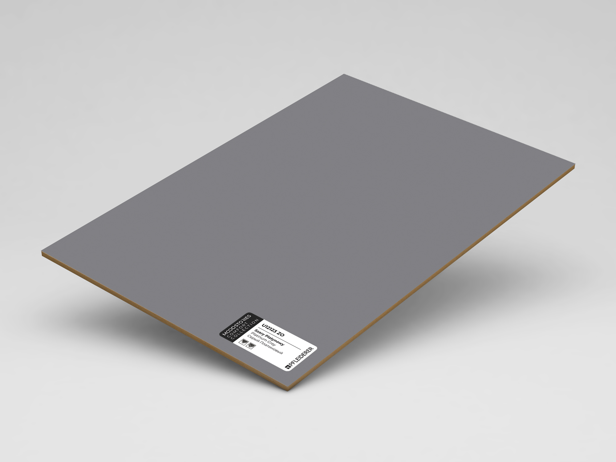 Szary Platynowy U12123 ZO