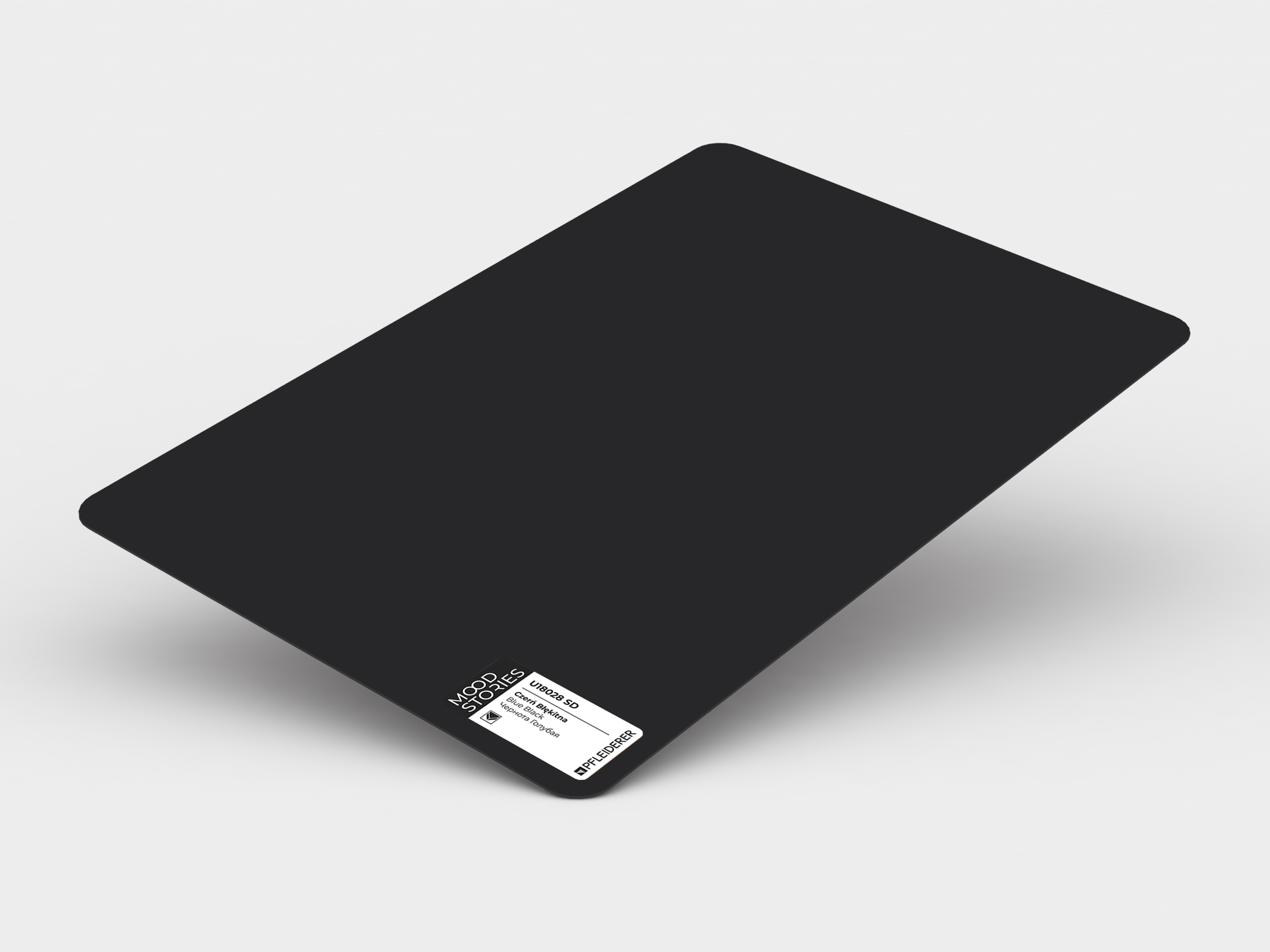 Czerń Błękitna U18028 SD